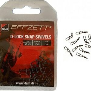 DAM D-LOCK SNAP SWIVELS