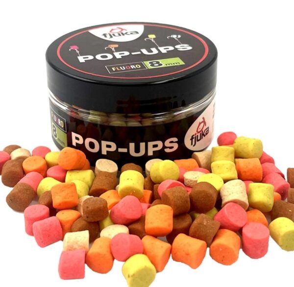 FJUKA HOOKABLE POP-UPS MIXED COLORS - 30 GR.